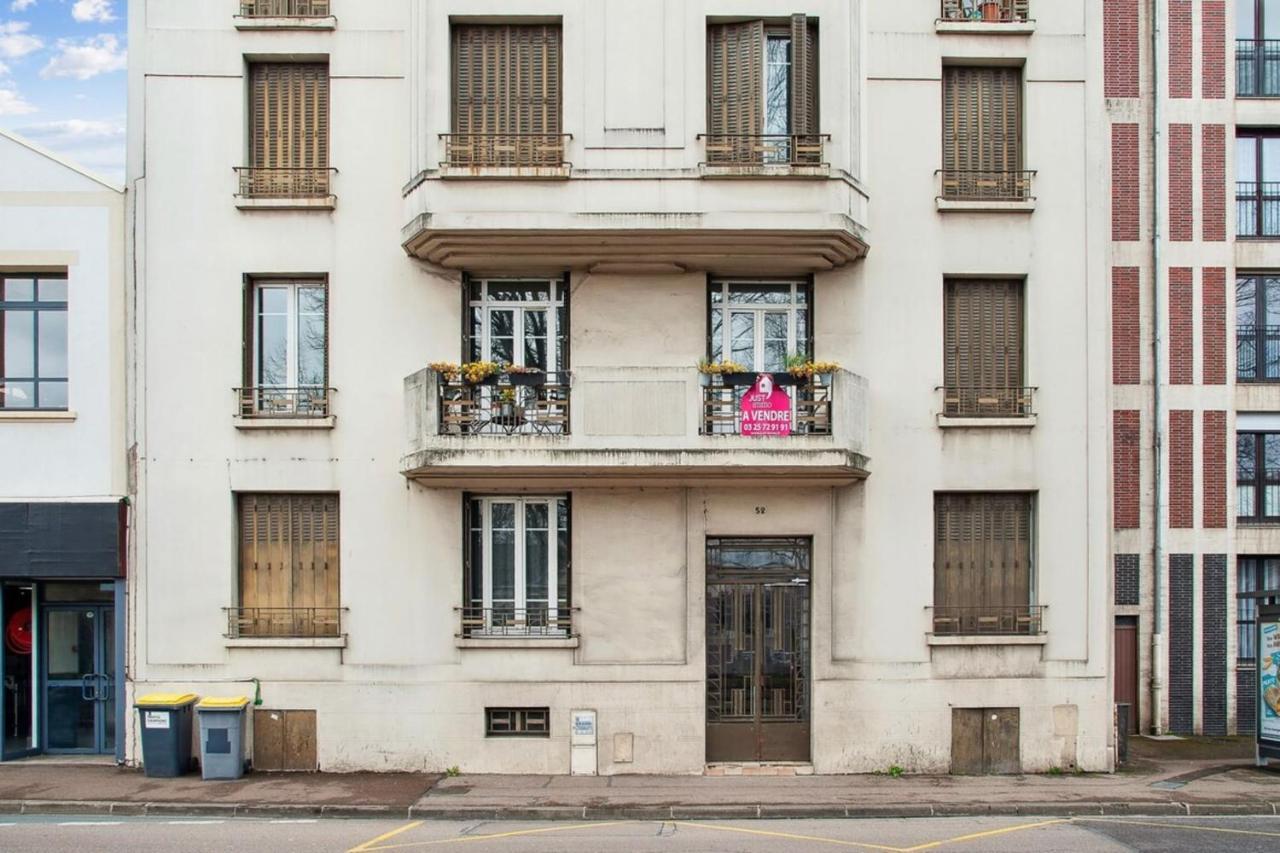 Sublime Appart Tout Confort Centre Ville Gare Troyes Bagian luar foto